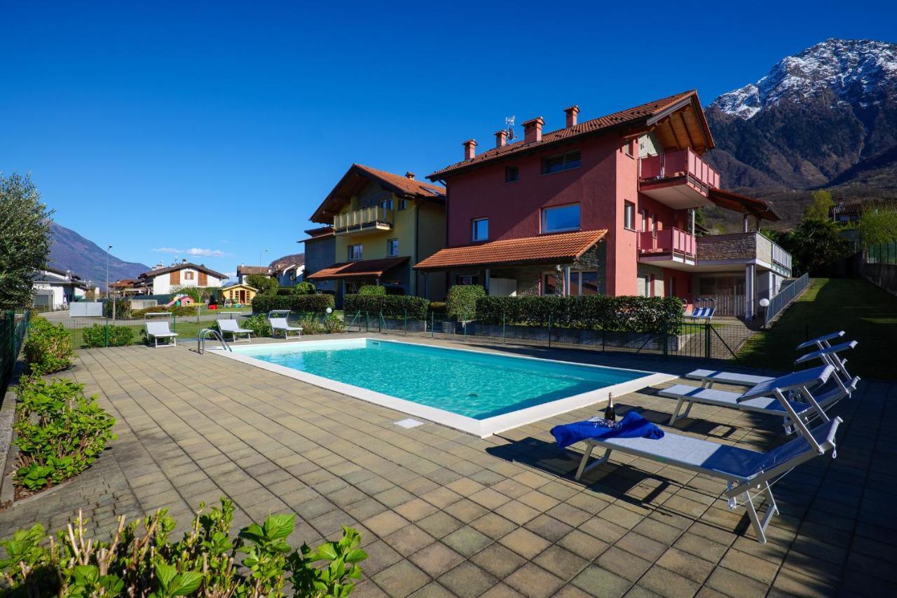 Residence Girasole Casa Rossa A Colico Exterior foto